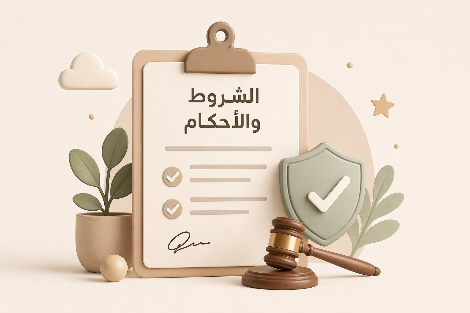 الشروط والاحكام